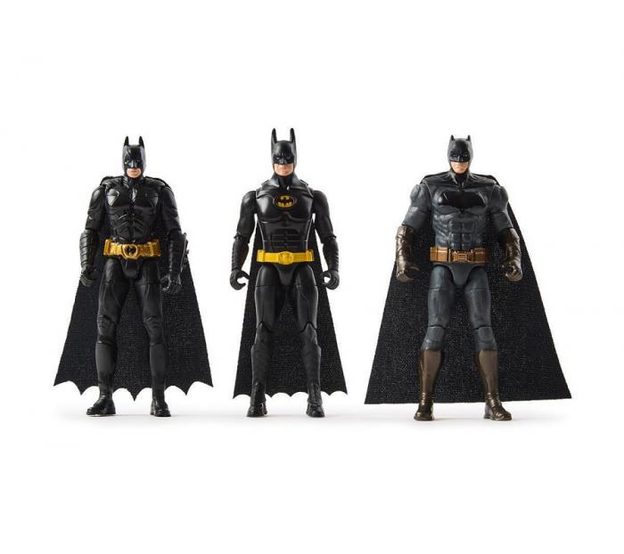 ΦΙΓΟΥΡΕΣ SPIN MASTER DC: BATMAN 85TH ANNIVERSARY 3-PACK BATMAN 4'' ULTIMATE PACK 6070909*