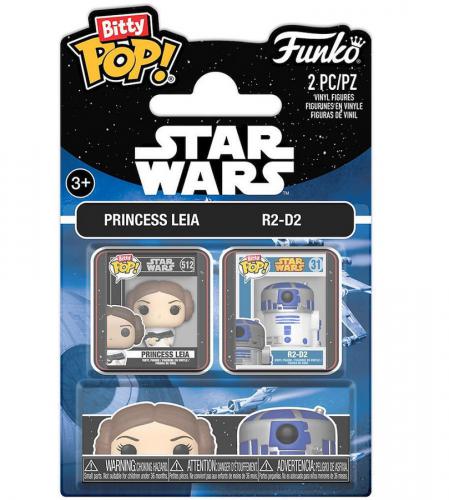ΦΙΓΟΥΡΕΣ FUNKO BITTY POP! 2-PACK PRINCESS LEIA AND R2D2