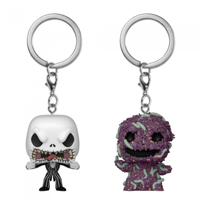 ΦΙΓΟΥΡΕΣ - ΜΠΡΕΛΟΚ FUNKO 2-PACK POCKET POP! JACK SKELLINGTON AND OOGIE BOOGIE
