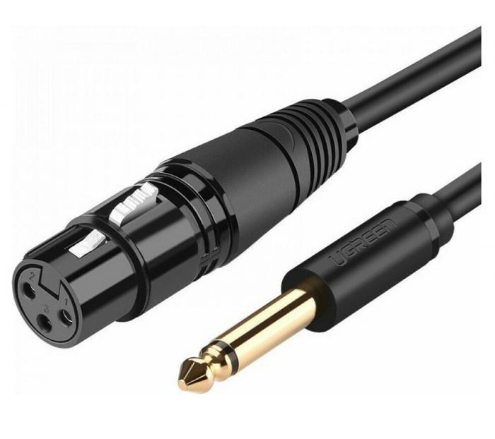 ΚΑΛΩΔΙΟ XLR ΘΗΛ. ΣΕ 6.3ΜΜ ΑΡΣ. UGREEN AV131 20719 2M