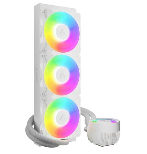COOLER ARCTIC LIQUID FREEZER III PRO 360 A-RGB WHITE FOR CPU LGA1700 - LGA1851 - AM4 - AM5