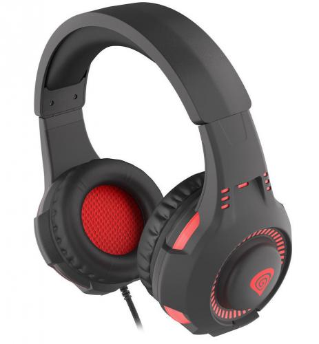 ΑΚΟΥΣΤΙΚΑ GAMING GENESIS RADOM 210 USB BLACK RED