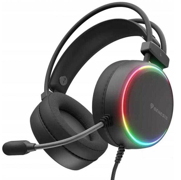 ΑΚΟΥΣΤΙΚΑ GAMING GENESIS NEON 613 G2 RGB BLACK