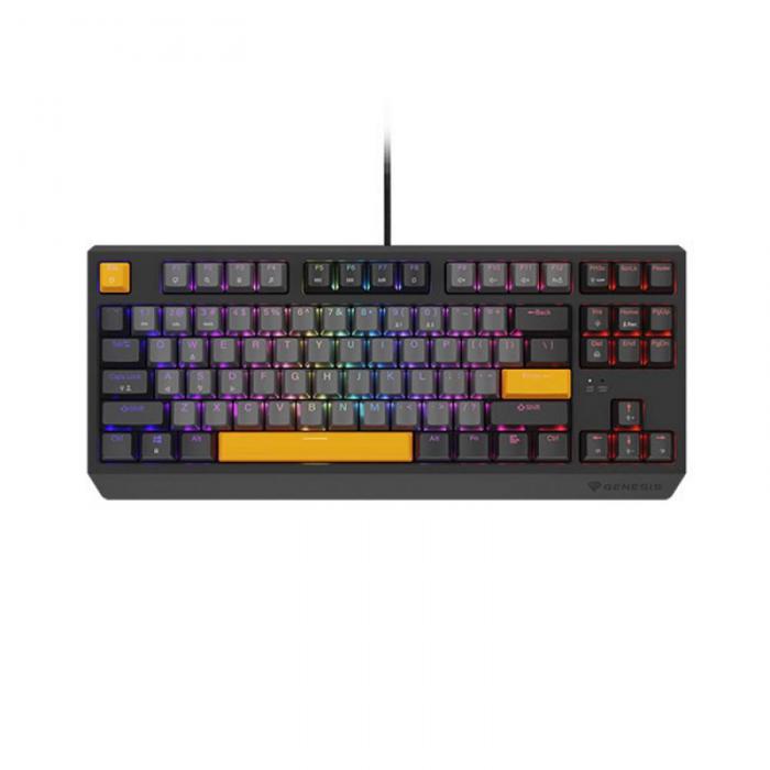 ΠΛΗΚΤΡΟΛΟΓΙΟ GAMING GENESIS THOR 230 TKL ANCHOR RAY NEGATIVE US RGB MECHANICAL OUTEMU RED NKG-2082