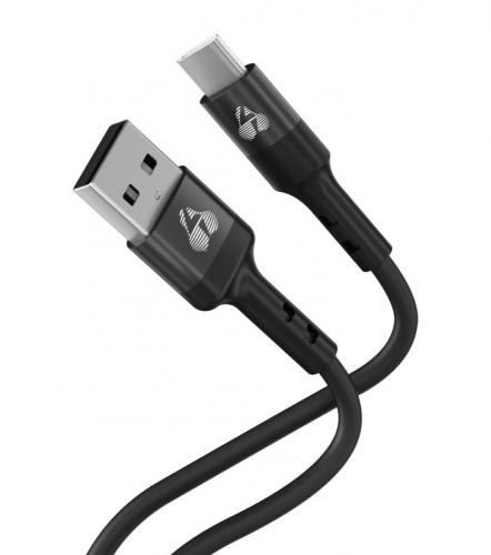 ΚΑΛΩΔΙΟ ΣΥΝΔΕΣΗΣ USB ΣΕ USB-C POWERTECH PTR-0161 BLACK