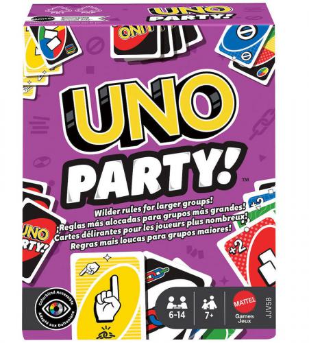 ΠΑΙΧΝΙΔΙ ΜΕ ΚΑΡΤΕΣ MATTEL UNO PARTY JJV58