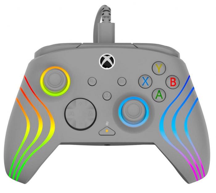 GAMEPAD TURTLE BEACH AFTERGLOW WAVE - WIRED RGB CONTROLLER FOR XBOX - PC GREY