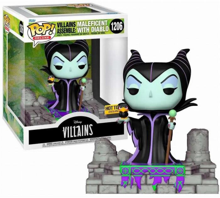 ΦΙΓΟΥΡΑ FUNKO POP! VILLAINS ASSEMBLE: MALEFICENT WITH DIABLO #1206
