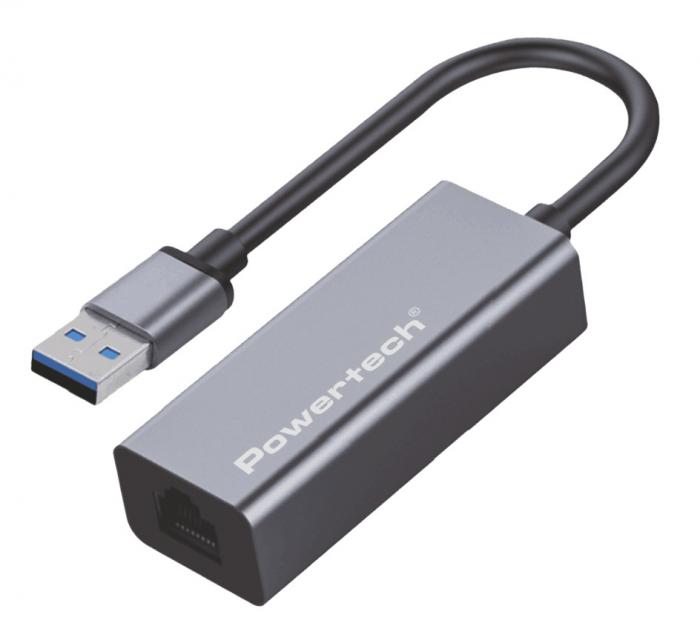 LAN CARD USB POWERTECH PT-1454 GREY