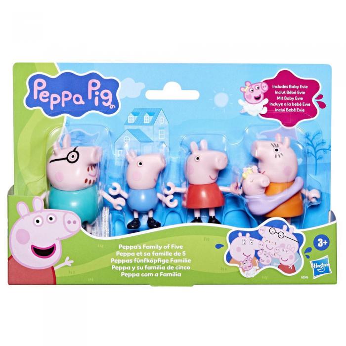 ΦΙΓΟΥΡΕΣ HASBRO PEPPA PIG: PEPPAS'S FAMILY OF FIVE G0506