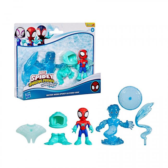 ΦΙΓΟΥΡΕΣ HASBRO DISNEY JR. MARVEL: SPIDEY AND HIS AMAZING FRIENDS WATERWEBS - SPIDEY AND HYDRO-MAN G1463