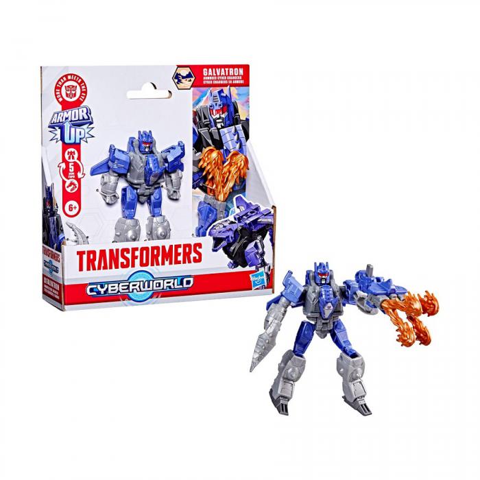 ΦΙΓΟΥΡΑ HASBRO TRANSFORMERS: EVERGREEN - CYBERWORLD ARMORED CYBER CHANGERS ARMOR GALVATRON G1052