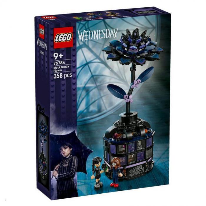 LEGO WEDNESDAY: BLACK DAHLIA FLOWER 76784