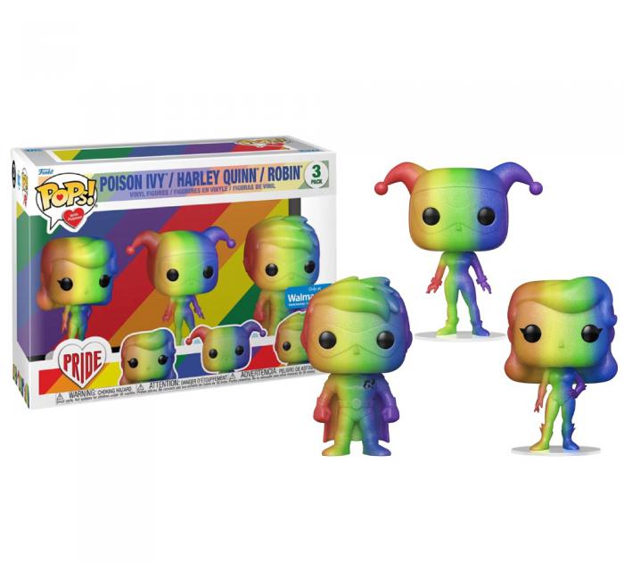 ΦΙΓΟΥΡΕΣ FUNKO POPS! 3-PACK POISON IVY - HARLEY QUINN - ROBIN