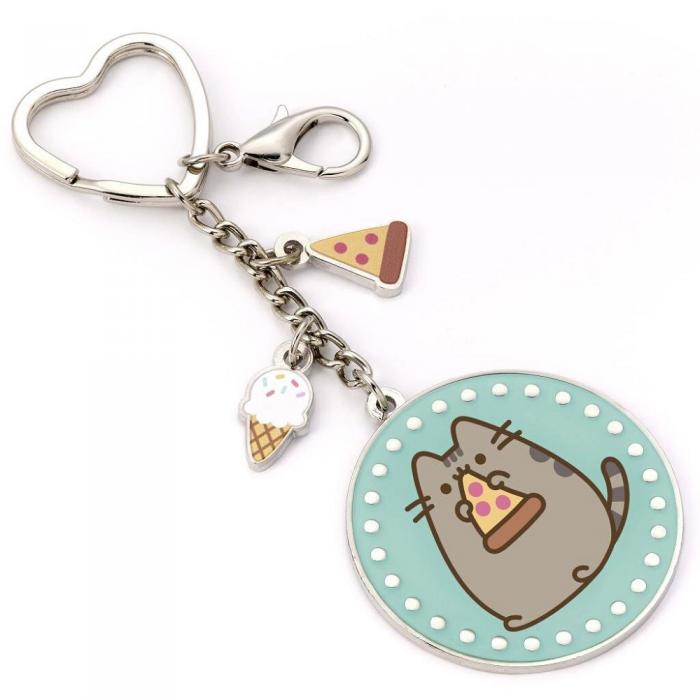 ΜΠΡΕΛΟΚ CARAT SHOP PUSHEEN - THE CAT PIZZA WITH MINI CHARMS PTCK0106