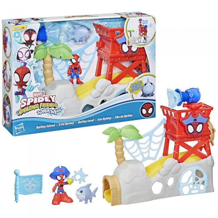 ΠΑΙΧΝΙΔΙ HASBRO SPIDEY AND HIS AMAZING FRIENDS: PLAYSETS - SPIDEY ISLAND PLAYSET G0665