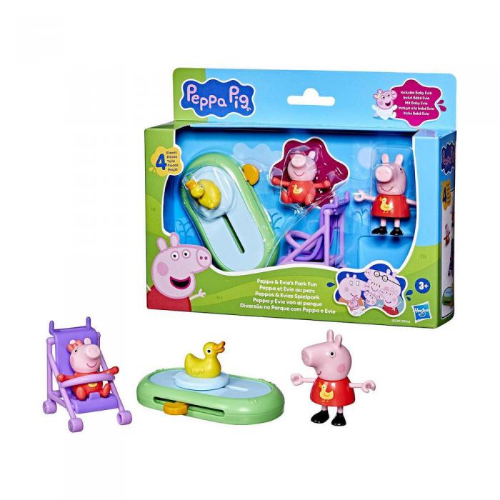 ΠΑΙΧΝΙΔΙ HASBRO PEPPA PIG: PEPPA AND EVIE'S PARK FUN G0528