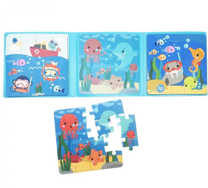 ΠΑΖΛ FISHER-PRICE: OCEAN FRIENDS BATH BOOK F2240