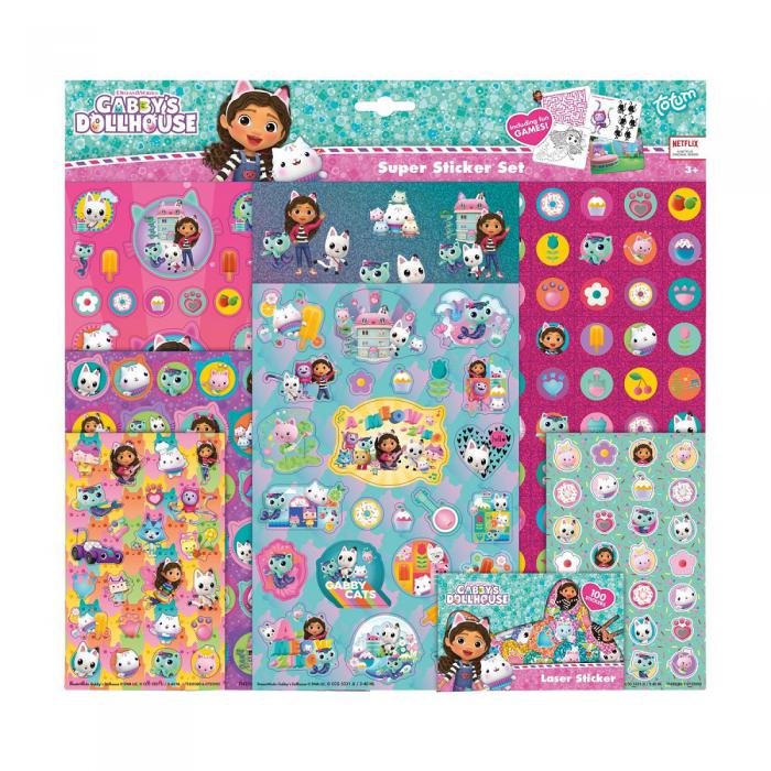 ΑΥΤΟΚΟΛΛΗΤΑ TOTUM GABBY'S DOLLHOUSE TT420380