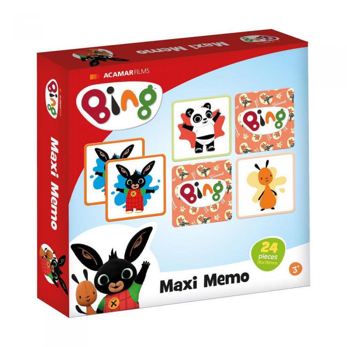 ΕΠΙΤΡΑΠΕΖΙΟ ΠΑΙΧΝΙΔΙ BAMBOLINO TOYS: BING - MAXI MEMO BT19090