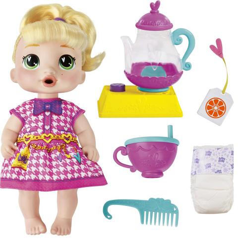 ΚΟΥΚΛΑ HASBRO BABY ALIVE BUBBLY TEA PARTY LALA G0608