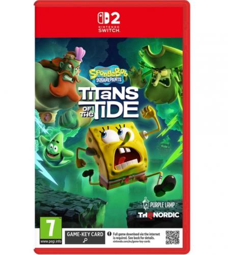 SPONGEBOB SQUAREPANTS: TITANS OF THE TIDE (GAME KEY CARD) SWITCH 2