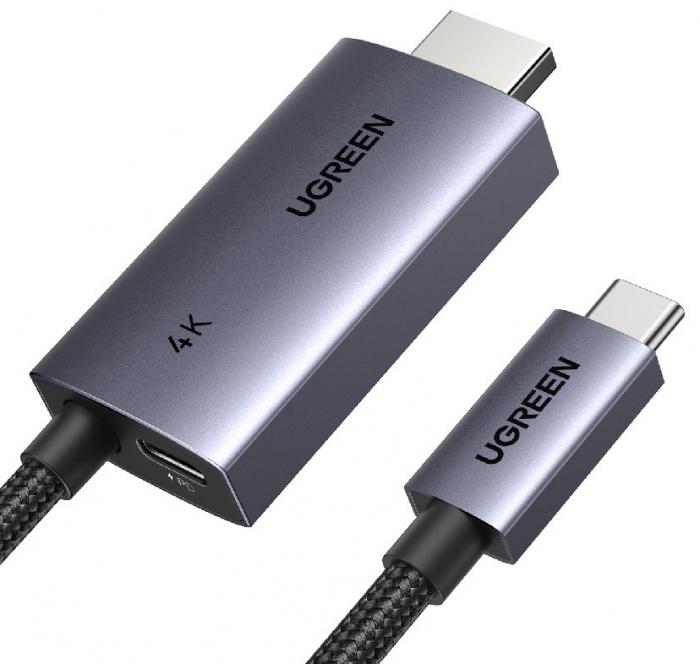 ΜΕΤΑΤΡΟΠΕΑΣ UGREEN USB-C ΣΕ HDMI 4K/60HZ 2M CM675 55330 GREY