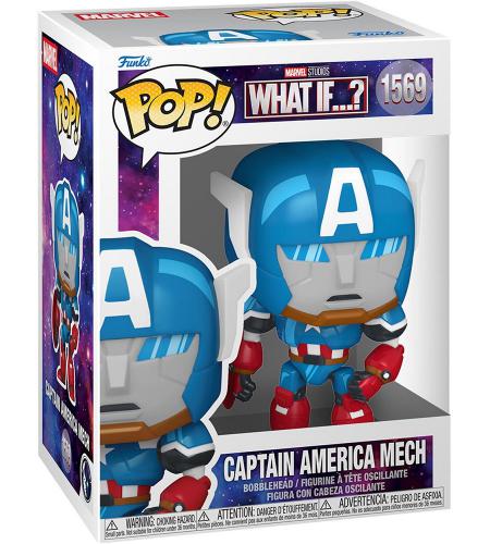 ΦΙΓΟΥΡΑ FUNKO POP! CAPTAIN AMERICA MECH #1569 BOBBLE-HEAD