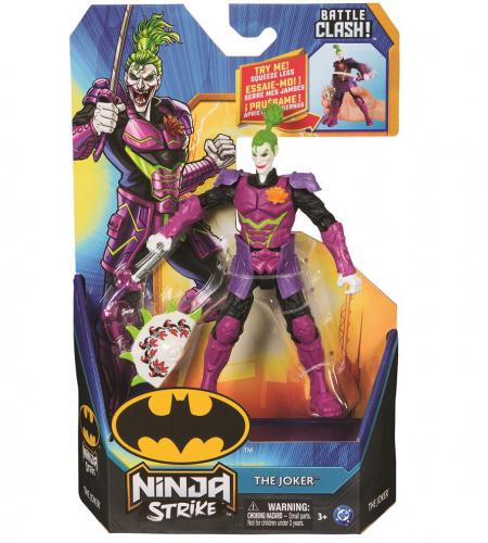 ΦΙΓΟΥΡΑ SPIN MASTER DC BATMAN: NINJA STRIKE - THE JOKER 15CM 20151632