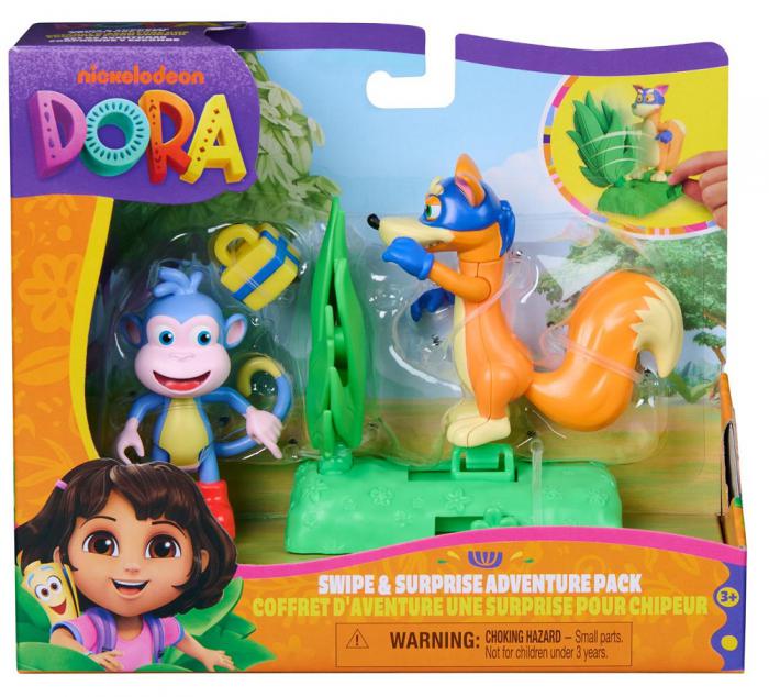ΠΑΙΧΝΙΔΙ SPIN MASTER NICKELODEON: DORA - SWIPE AND SURPRISE ADVENTURE PACK 20149766