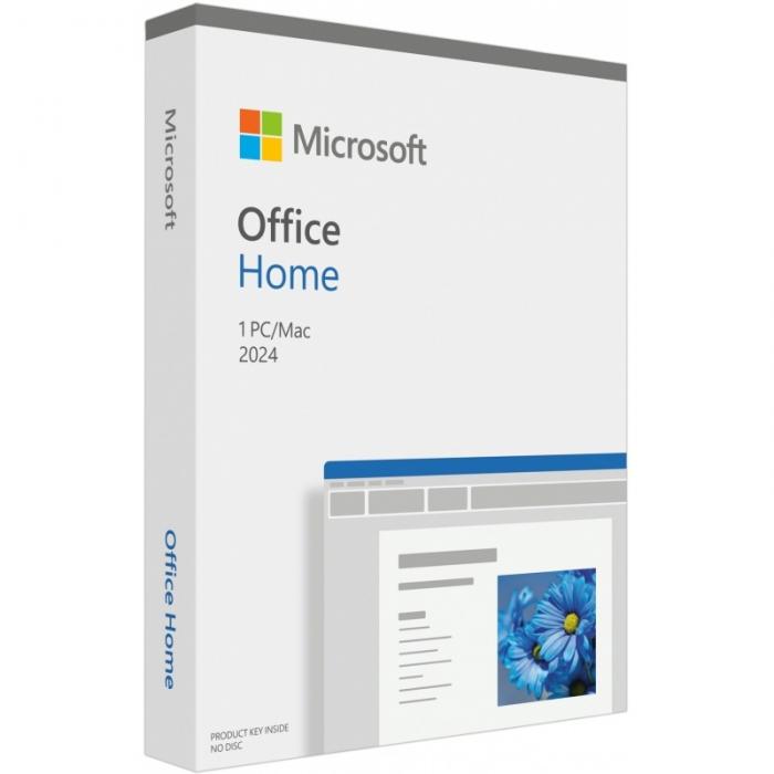 MICROSOFT OFFICE HOME 2024 ENGLISH MEDIALESS 1 PC EP2-06812