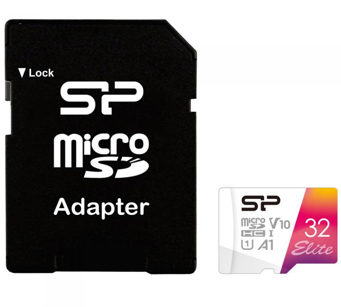 ΚΑΡΤΑ ΜΝΗΜΗΣ SILICON POWER ELITE 32GB C10 UHS-I U1 A1 V10