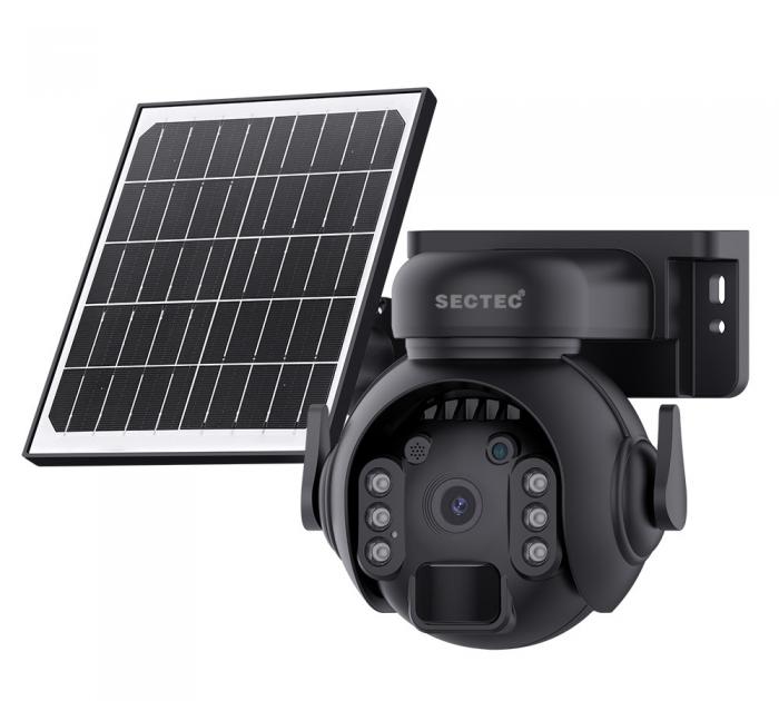 ΑΣΥΡΜΑΤΗ ΚΑΜΕΡΑ IP SECTEC ST-515C-3M-4G-BK 3MP 4G SD PTZ IP65