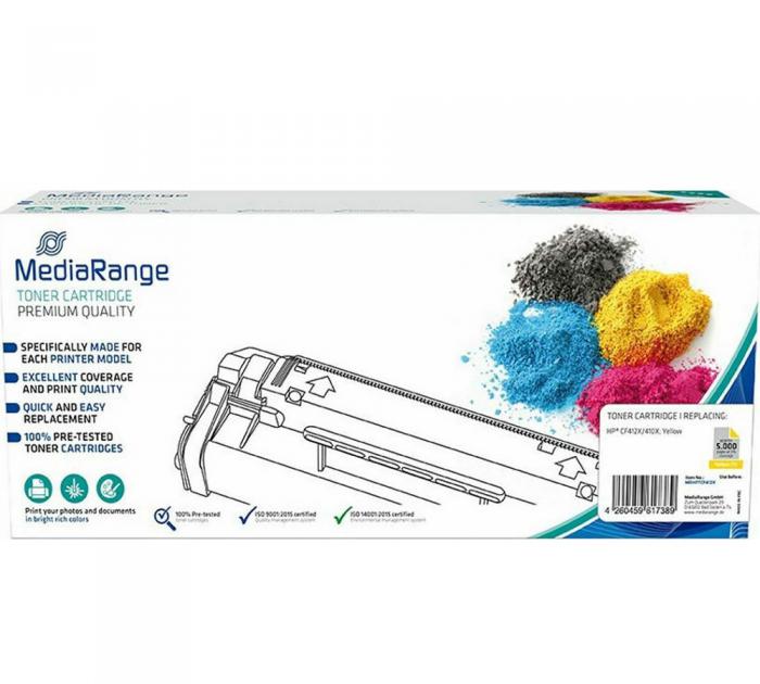 ΣΥΜΒΑΤΟ TONER MEDIARANGE ΓΙΑ ΕΚΤΥΠΩΤΗ HP CF412X/410X YELLOW