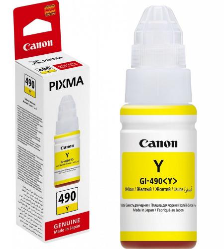 ΜΕΛΑΝΙ CANON GI-490 0666C001 YELLOW