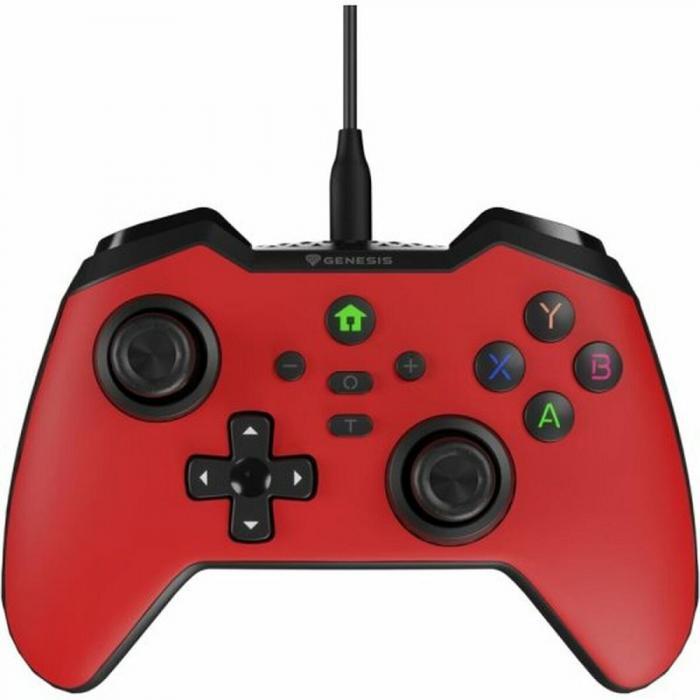 GAMEPAD GENESIS MANGAN 300 ΓΙΑ NINTEDO SWITCH PC ANDROID RED