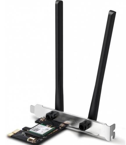 ΑΣΥΡΜΑΤΗ ΚΑΡΤΑ ΔΙΚΤΥΟΥ - BLUETOOTH MERCUSYS AX3000 PCIe MA80XE