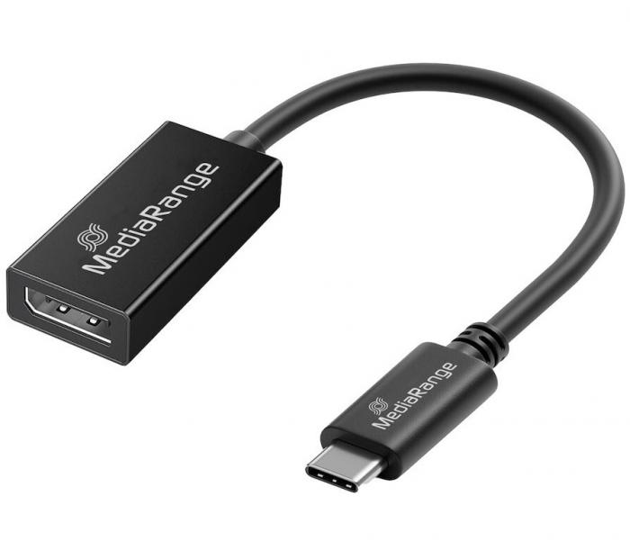 ADAPTOR MEDIARANGE USB-C ΣΕ DP MRCS235 BLACK