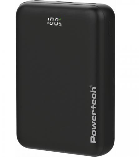 POWER BANK POWERTECH PT-1503 20000mah 22.5W BLACK