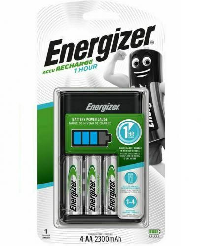 ΦΟΡΤΙΣΤΗΣ ΜΠΑΤΑΡΙΩΝ ENERGIZER ACCU AA/AAA ΜΕ 4xAA 2300mAh ΜΠΑΤΑΡΙΕΣ