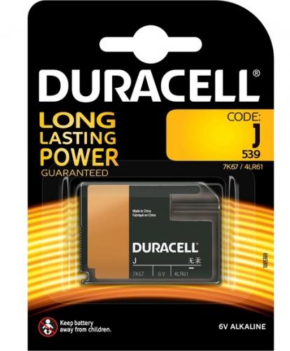 ΜΠΑΤΑΡΙΑ DURACELL 539/4LR61/J/7K67/KJ