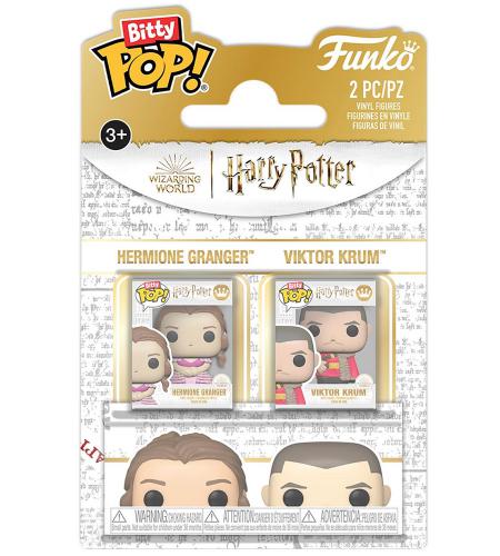 ΦΙΓΟΥΡΕΣ FUNKO BITTY POP! 2-PACK HERMIONE GRANGER AND VIKTOR KRUM