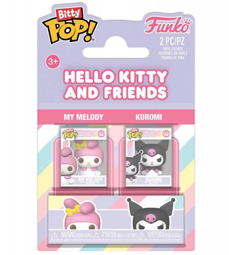 ΦΙΓΟΥΡΕΣ FUNKO BITTY POP! 2-PACK MY MELODY AND KUROMI