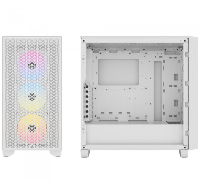 ΚΟΥΤΙ ΥΠΟΛΟΓΙΣΤΗ MIDI CORSAIR 3000D AIRFLOW ΑRGB WHITE