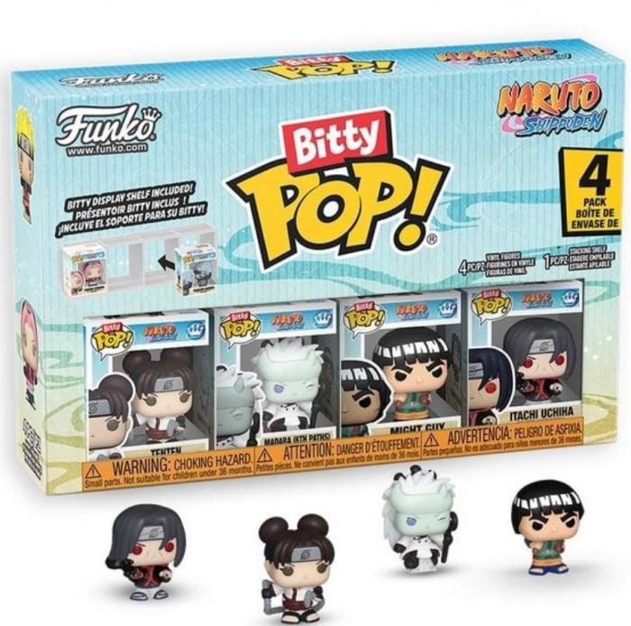 ΦΙΓΟΥΡΕΣ FUNKO BITTY POP! 4-PACK TENTEN - MADARA - MIGHT GUY - ITACHI UCHIHA