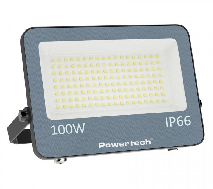 ΠΡΟΒΟΛΕΑΣ POWERTECH LED PT-1460 100W 4000K 9000lm IP66