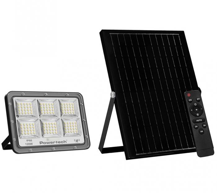 ΗΛΙΑΚΟΣ ΠΡΟΒΟΛΕΑΣ POWERTECH LED PT-1457 120W 4000K 1500lm IP66