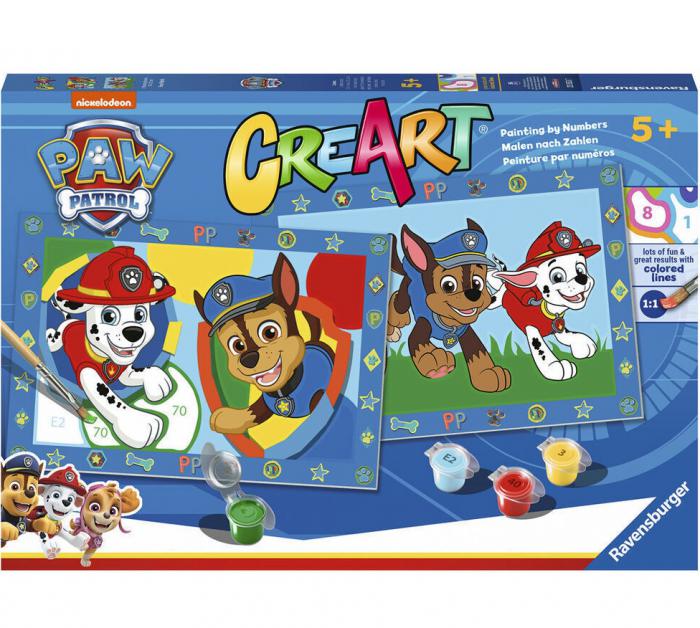 ΖΩΓΡΑΦΙΚΗ RAVENSBURGER: CREART JR - PAW PATROL 23553