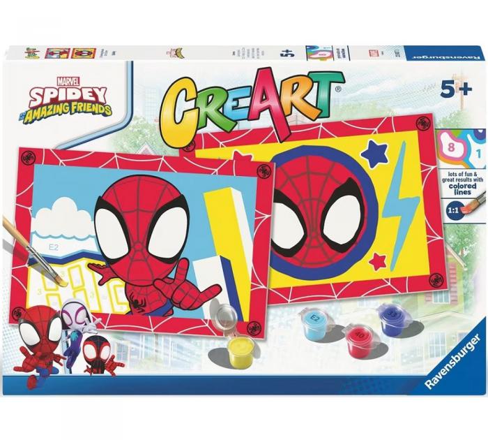 ΖΩΓΡΑΦΙΚΗ RAVENSBURGER: CREART JR - SPIDEY 23887
