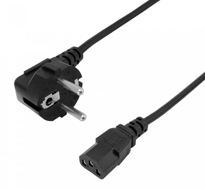 ΚΑΛΩΔΙΟ ΤΡΟΦΟΔΟΣΙΑΣ POWERTECH CAB-P047 2M BLACK